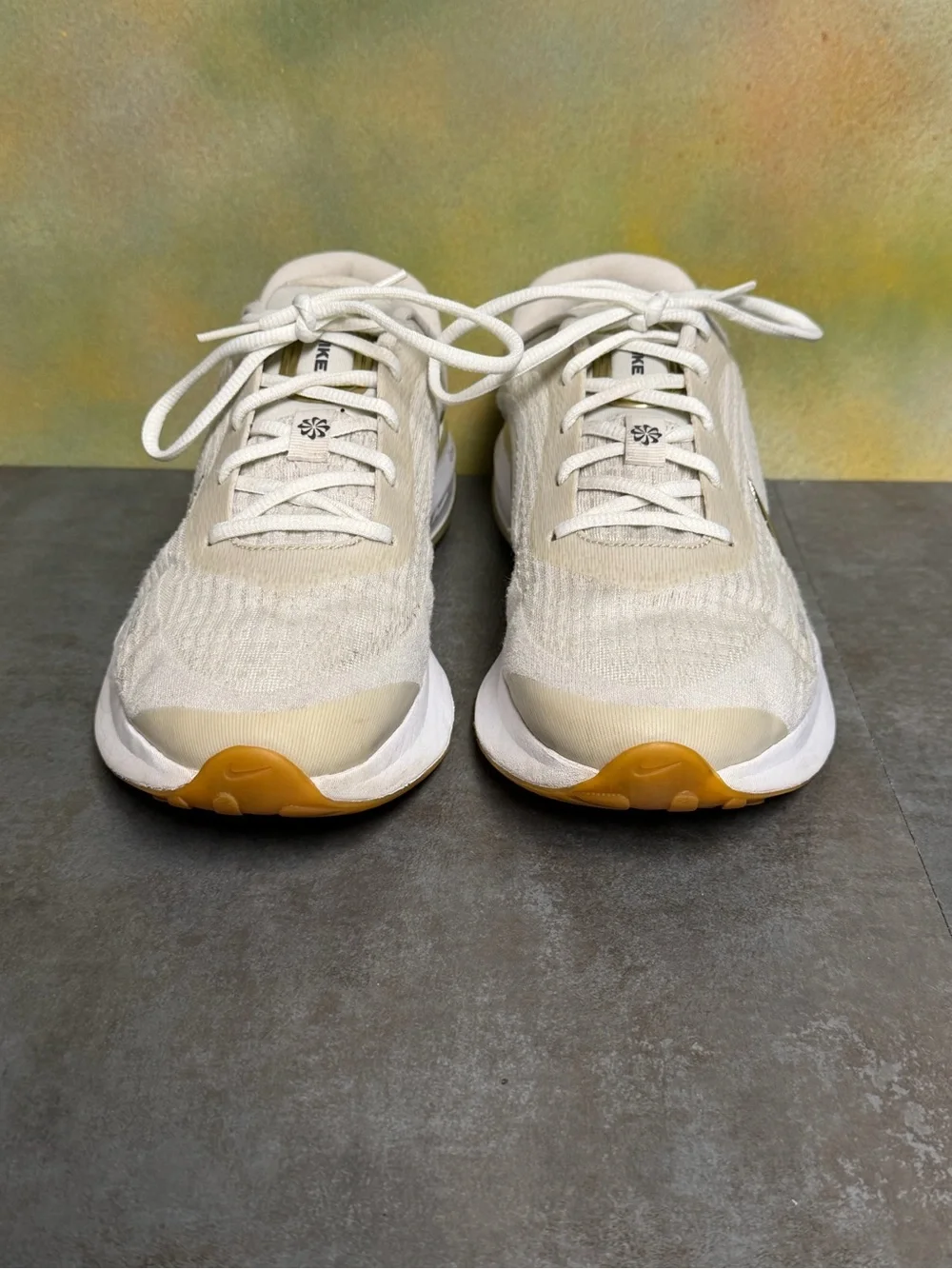 Nike Journey Run Women's Sneakers FJ7765-003 Phantom/Neutral Olive-Sail Size 9.5